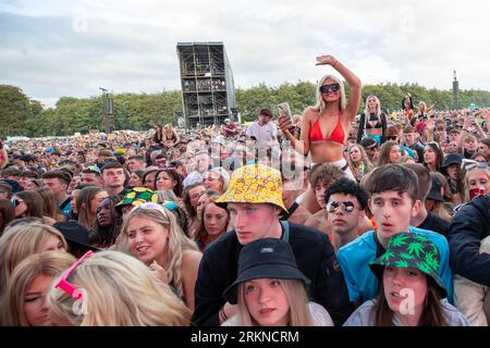 Leeds, UK. Friday 25 August 2023. Becky Hill at Leeds Festival