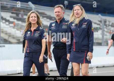 Zandvoort, Netherlands. 25th Aug, 2023. Team Principal - Christian Horner, Red Bull Racing during the FORMULA 1 HEINEKEN DUTCH GP at CM.com Circuit Zandvoort, Zandvoort, Netherlands on 25 August 2023 Credit: Every Second Media/Alamy Live News Stock Photo