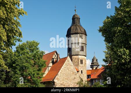 St. Aegidien Church in the Old Town, Germany, Lower Saxony, Hannoversch Muenden Stock Photo