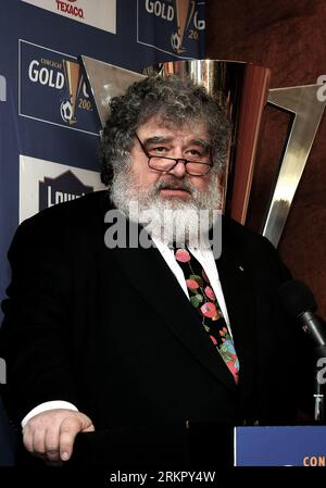 Chuck Blazer at CONCACAF Gold cup 2005 news conference. March 2 2005. New York City. Stock Photo