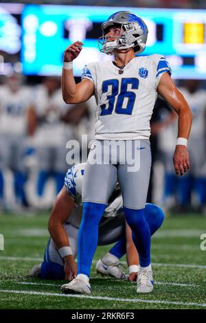 Detroit Lions Place Kicker Riley Patterson Editorial Stock Photo