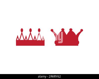 Logotype Crown Vector Illustrations In Adobe Illustrator Stock Vector 