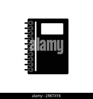 note book - stationery icon vector Stock Vector