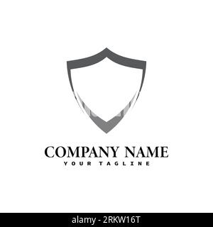 Technology protection shield sman logo icon vector template. Stock Vector