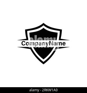 Technology protection shield sman logo icon vector template. Stock Vector