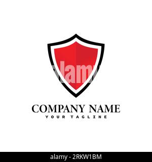 Technology protection shield sman logo icon vector template. Stock Vector