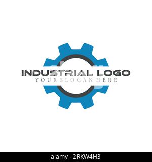 gear logo design vector template Stock Vector