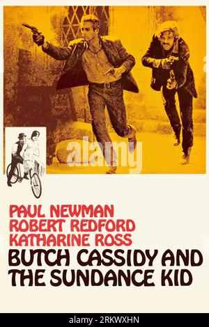 BUTCH CASSIDY AND THE SUNDANCE KID (1969), directed by GEORGE ROY HILL. Credit: 20TH CENTURY FOX / Album Stock Photo