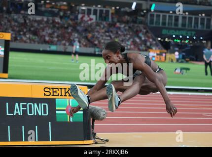 Thea LAFOND of DMA Final TRIPLE JUMP WOMEN during the World Athletics ...