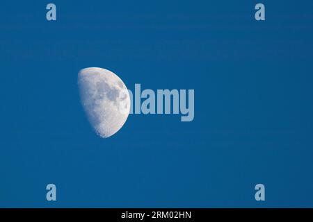 Carolina Half Moon in the afternoon with a clear blue sky Stock Photo