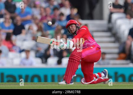 London, UK. 26th Aug, 2023. as The Northern Superchargers take on The Welsh Fire in The Hundred women's eliminator at The Kia Oval. Credit: David Rowe/Alamy Live News Stock Photo