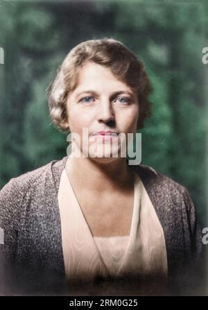 Pearl S. Buck, Pulitzer and Nobel Prize-winning American author. Circa 1932 Stock Photo