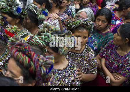 Bildnummer: 59537938  Datum: 18.04.2013  Copyright: imago/Xinhua Indigenous survivors attend the trial against former Guatemalan President Jose Efrain Rios Montt at the Supreme Court of Justice in Guatemala City, capital of Guatemala, on April 18, 2013. Judge Carol Patricia Flores announced Thursday that she was dropping the genocide trial against former dictator Efrain Rios Montt due to a pending appeal, according to local press. (Xinhua/Luis Echeverria) (py) GUATEMALA-GUATEMALA CITY-TRIAL PUBLICATIONxNOTxINxCHN People Politik Gericht premiumd xsp x0x 2013 quer     59537938 Date 18 04 2013 Co Stock Photo