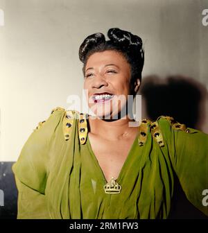 Ella Jane Fitzgerald, November 1946. NYC. May still need personality release. Stock Photo