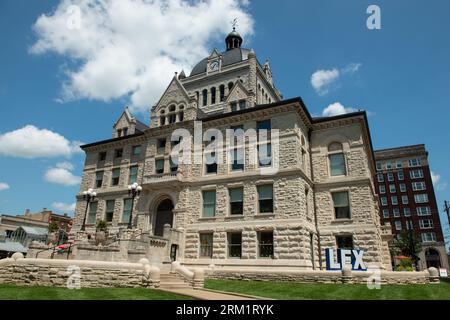 Old Fayette County Courthouse in Lexington Kentucky Stock Photo