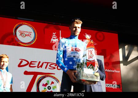 GER, Deutschland Tour, Stage 3, Arnsberg - Essen. 26.08.2023.  anhoucke, Harm (Lotto Dstny)  Credit: newsNRW / Alamy Live News Stock Photo