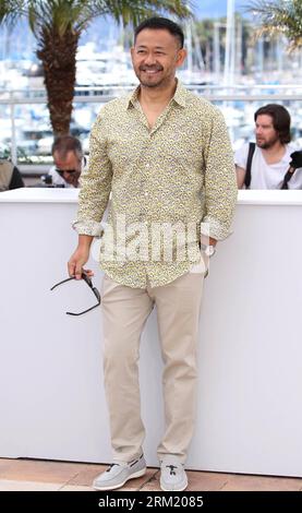 Bildnummer: 59657400  Datum: 17.05.2013  Copyright: imago/Xinhua (130517) -- CANNES, May 17, 2012 (Xinhua) -- Chinese actor Jiang Wu poses during the photocall for Chinese film A Touch of Sin by director Jia Zhangke in competition at the 66th Cannes Film Festival in Cannes, southern France, May 17, 2013. (Xinhua/Gao Jing) FRANCE-CANNES-FILM FESTIVAL-A TOUCH OF SIN-PHOTOCALL PUBLICATIONxNOTxINxCHN People Kultur Entertainment Film 66 Internationale Filmfestspiele Cannes Photocall Freisteller xdp x0x 2013 hoch premiumd      59657400 Date 17 05 2013 Copyright Imago XINHUA  Cannes May 17 2012 XINHU Stock Photo