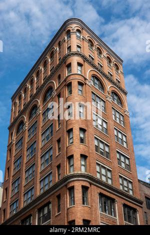 821 Broadway is located at the corner of E. 12th St. in Greenwich Village, 2023, New York City, USA Stock Photo