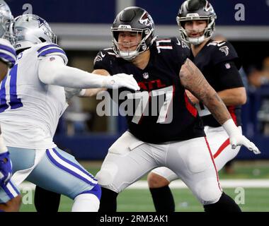 Dallas Cowboys sixth-round draft pick cornerback Eric Scott (37), undrafted free  agent defensive back D'Angelo Mandell (38), undrafted free agent defensive  end Tyrus Wheat (91) and third-round draft pick linebacker DeMarvion  Overshown