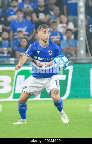 Matteo Ricci (Sampdoria) during UC Sampdoria vs AC Pisa, Italian soccer ...