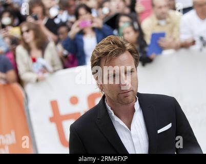 Bildnummer: 60454509  Datum: 09.09.2013  Copyright: imago/Xinhua (130910) -- TORONTO, (Xinhua) -- Actor Ewan McGregor attends the world premiere of the film August: Osage County during the 38th Toronto International Film Festival in Toronto, Canada, Sept. 9, 2013. (Xinhua/Zou Zheng) CANADA-TORONTO-FILM FESTIVAL- AUGUST:OSAGE COUNTY PUBLICATIONxNOTxINxCHN Entertainment People x0x xkg 2013 quer premiumd Mc Gregor     60454509 Date 09 09 2013 Copyright Imago XINHUA  Toronto XINHUA Actor Ewan McGregor Attends The World Premiere of The Film August Osage County during The 38th Toronto International Stock Photo
