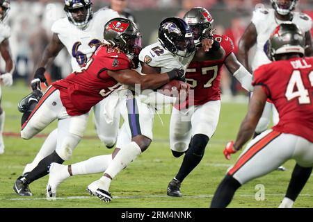 BALTIMORE, MD - AUGUST 11: Baltimore Ravens quarterback Anthony