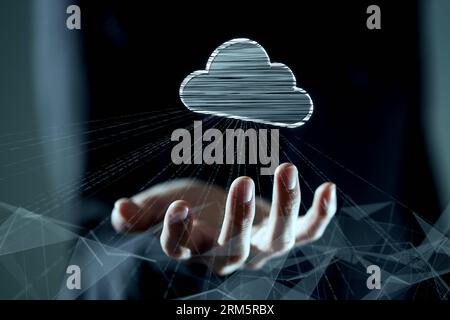 Image of DX conversion of business using the cloud Stock Photo