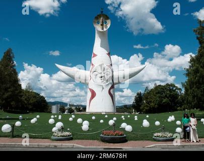 Tower of the Sun is pictured at the Expo'70 Commemorative Park in