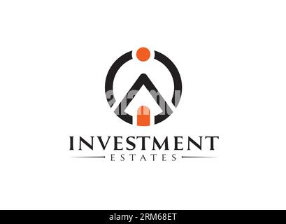 Initial letter AI A logo real estate. Home, house, property, building vector modern logos design collection for your business or company Stock Vector