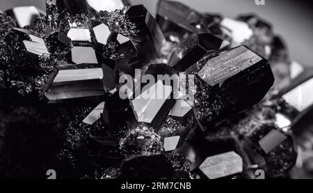 Digital Glitch, crystal leak and crack on broken LCD screen, computer