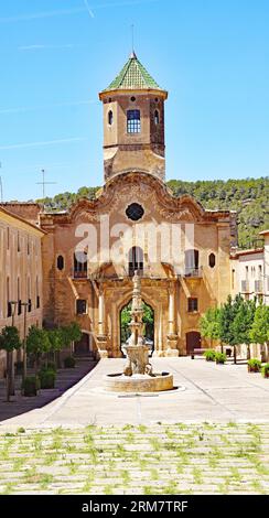 Monastery of Les Santes Creus in the province of Tarragona, Catalunya, Spain, Europe Stock Photo