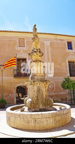 Monastery of Les Santes Creus in the province of Tarragona, Catalunya, Spain, Europe Stock Photo