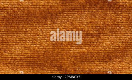 Plain chenille autumn brown textile cloth texture seamless Stock Photo