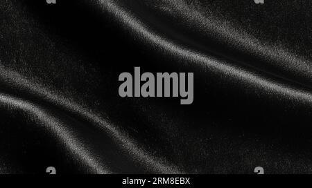 Suede black textile cloth texture seamless Stock Photo