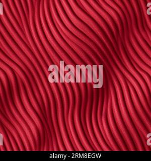 Velvet light Red textile cloth texture Seamless Stock Photo
