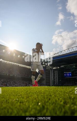 Copenhagen, Denmark. 26th Aug, 2023. Roony Bardghji (40) of FC Copenhagen seen during the 3F Superliga match between FC Copenhagen and Silkeborg IF at Parken in Copenhagen. (Photo Credit: Gonzales Photo/Alamy Live News Stock Photo