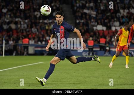 Paris, France. 26th Aug, 2023. Julien Mattia/Le Pictorium - PSG-LENS at the Parc des Princes, August 26, 2023 - 26/08/2023 - France/Ile-de-France (region)/Paris - during the 3rd Journee de ligue 1 Ubereats, between PSG-RC Lens at Parc des Princes, August 26, 2023 Credit: LE PICTORIUM/Alamy Live News Stock Photo