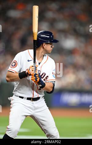 Houston, United States. 28th Apr, 2023. Houston Astros second baseman Mauricio  Dubon (14) during the MLB game between the Philadelphia Phillies and the  Houston Astros on Friday, April 28, 2023, at Minute