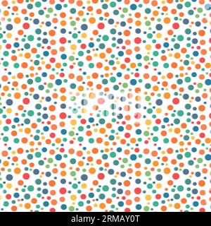 Multicolor background, vector texture 3D dots.  Abstract illustration with drops. Pattern for web page, textile,  wallpaper, banner,poster, card. Stock Vector
