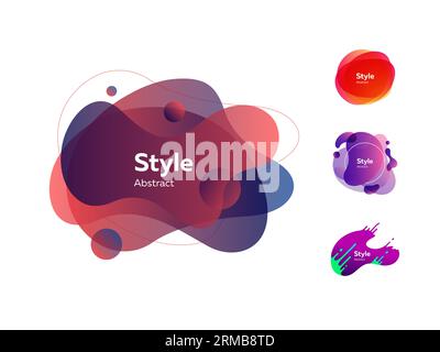 Colorful creative frames Stock Vector