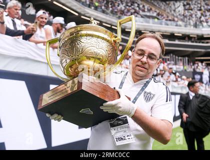 Belo Horizonte, Brazil. 27th Aug, 2023. Cup of the third