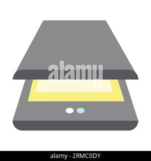 Scanner for scanning documents and images Stock Vector