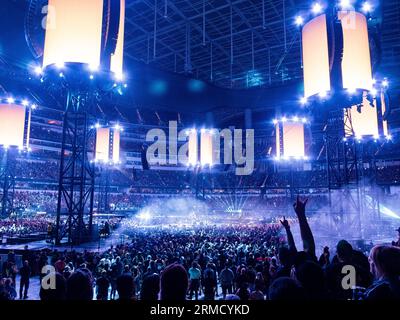 Metallica performs during the M72 World Tour on Tuesday, June 3, 2025