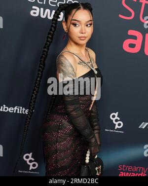 LOS ANGELES - AUG 27: Bella Poarch, Denarie Bautista Taylor at the 2023 ...