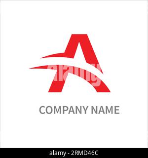 Letter A Logo. A Letter Design Vector Stock Vector