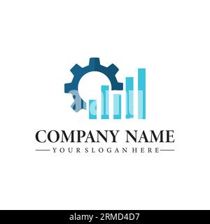Productivity icon, Productive Capacity sign, Performance Analytics, Cog vector icon. Performance management. Productivity concept chart. Capacity mana Stock Vector