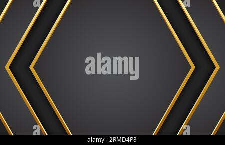 hexagon shape modern abstract background design with copy space area. eps 10 vector format. Stock Vector