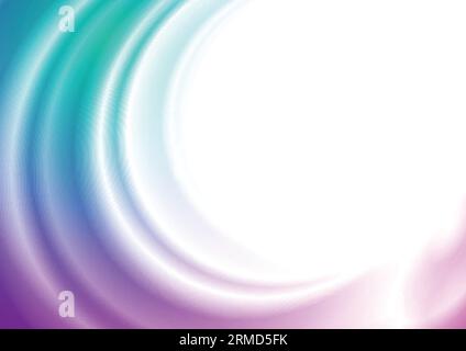 Bright abstract soft wavy elegant background. Vector illustration Stock Vector