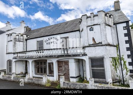 Glendun Hotel, Cushendun, Antrim, Northern Ireland, UK Stock Photo