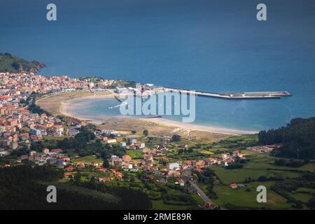 The beatiful village Carino near Ortigueira in Galicia, Spain, Stock Photo